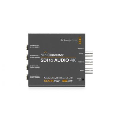 Blackmagic Design Mini Converter - SDI to Audio 4K - Springtree Media