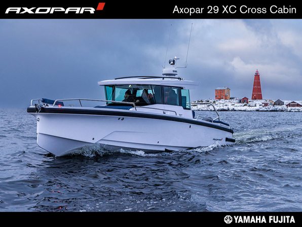 新艇 AXOPAR 29 XC Cross Cabin YAMAHA搭載 2025モデル新艇予約受付中