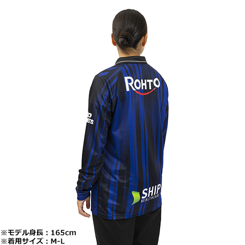 ガンバ大阪 PROトレーニングハーフジップトップ サイズL 新品タグ付