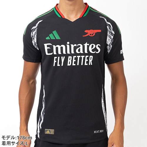 24-25 アーセナルFC AWAY オーセンティックユニフォーム／サッカー