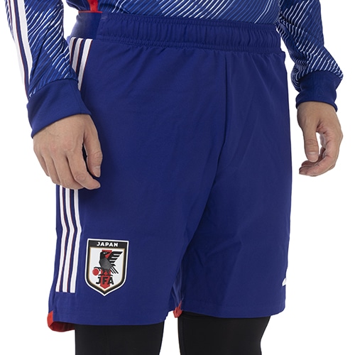 美品！！日本代表 adidas JFA 長袖シャツとハーフパンツセット Oサイズ