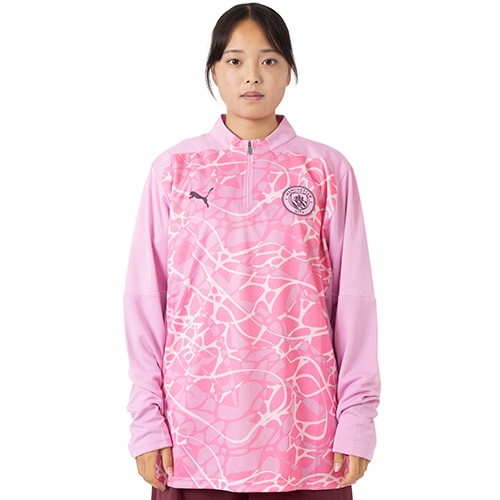 24-25 マンチェスター・シティ プレマッチ1/4ジップトップ／サッカー