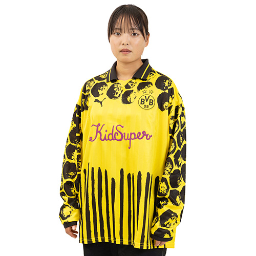 KIDSUPER X ドルトムント 長袖レトロシャツ／サッカーショップKAMO