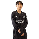 25-26 マンチェスター・シティ AWAY 長袖ユニフォーム／サッカー