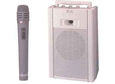 TOA ワイヤレスアンプWA-1802C マイク一本付 商品データダウンロード（生産完了品版）:ワイヤレスアンプ (WA-1802C