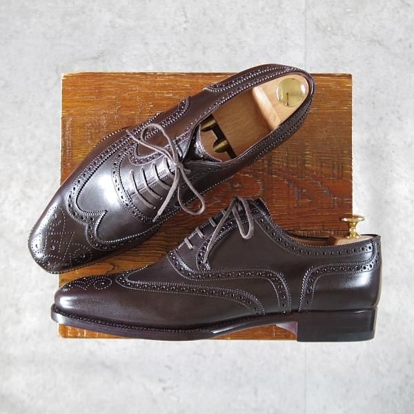 ステファノ・ベーメル SIZE 40.5【フルブローグ/Sラスト/6350】 | 高級