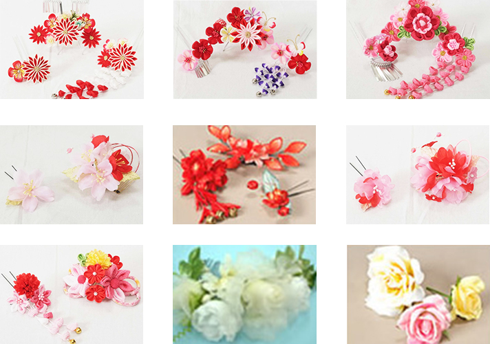 髪飾り ｜七五三の着物をご持参の方 ｜こども写真館スタジオアリス