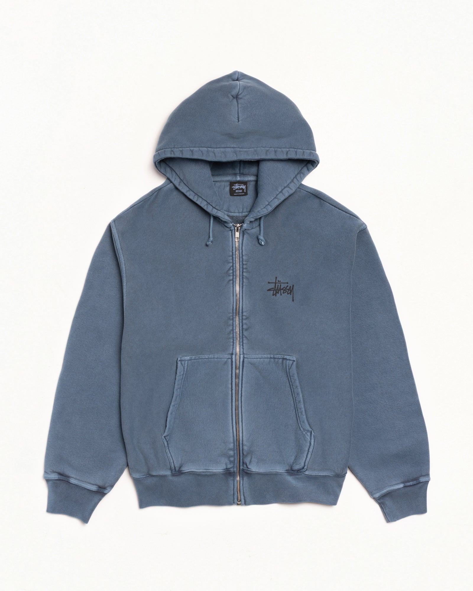stussy basic zip hoodie ステューシーパーカージップ ステューシー