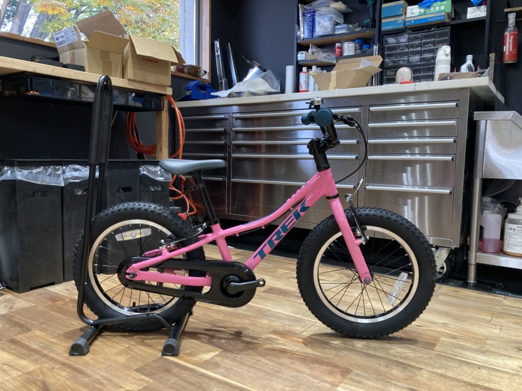 キッズバイク】TREK Precaliber 16 × 納車 ＋ パーフェクト組み立て ＋