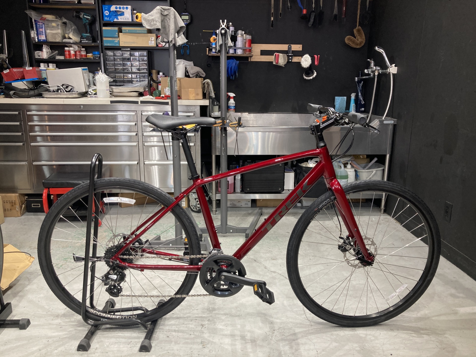 通勤通学にもオススメ】TREK FX1 × 納車 + パーフェクト組み立て +