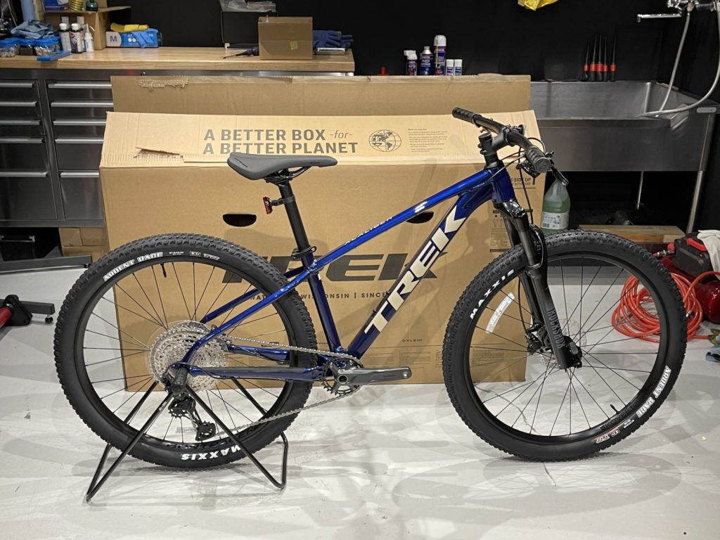 TREK X-Caliber 8 × ご納車 +パーフェクト組み立て + ガラスの鎧