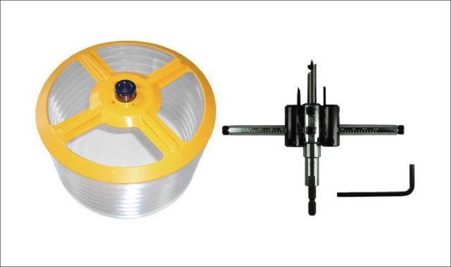 充電ドリル用あんぜんカバー120mmセット｜創業1923年 木工ドリル