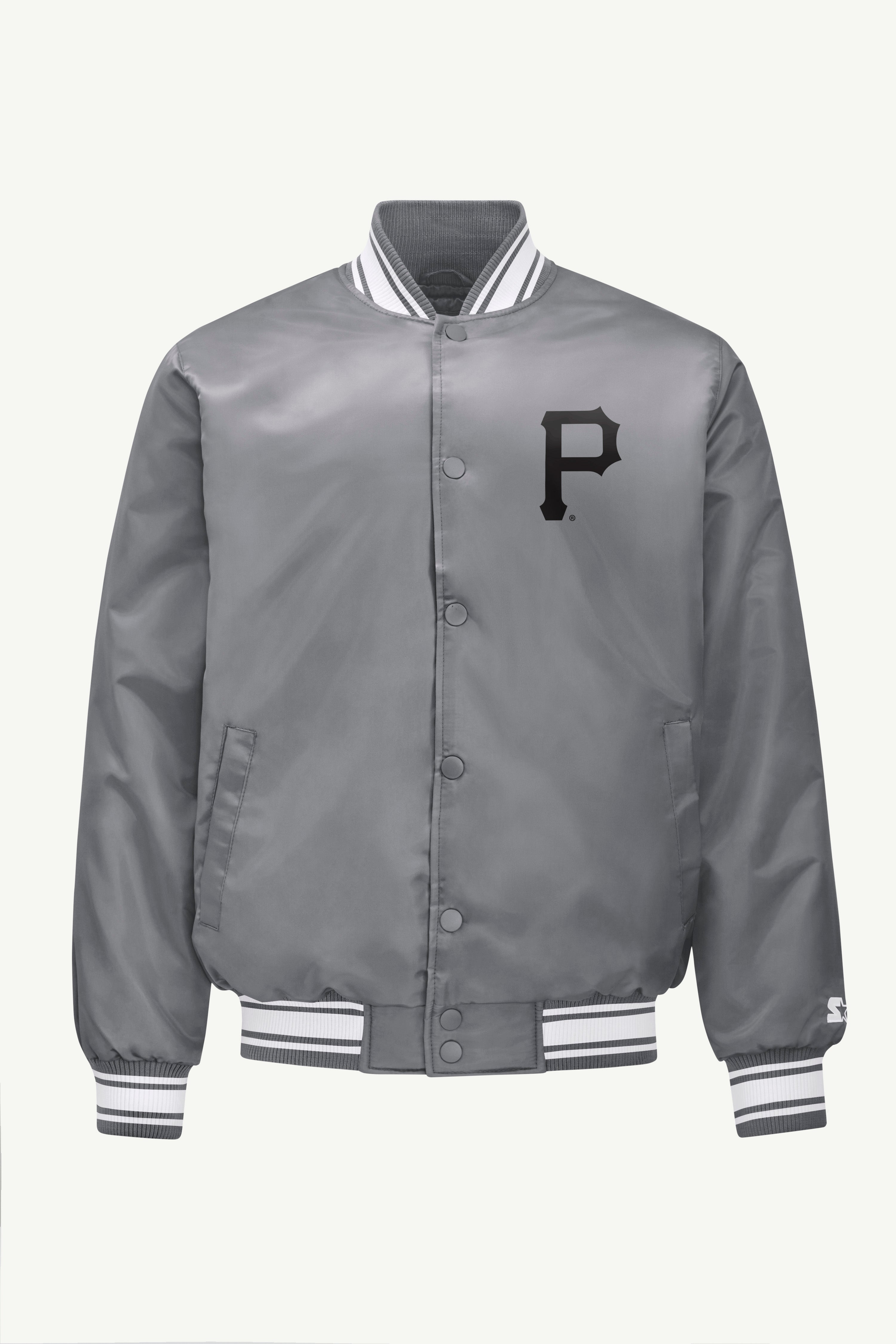 Mens Pittsburgh Pirates Satin Varsity Jacket | MLB | Starter