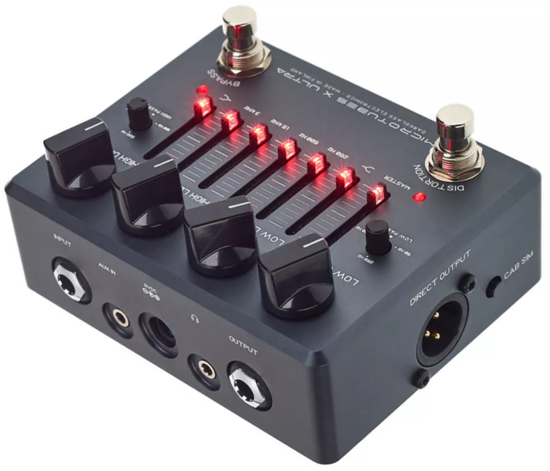 Darkglass Microtubes X Ultra Overdrive, distortion, fuzz effect