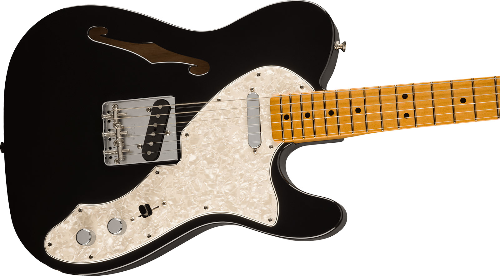 Fender Vintera II '60s Telecaster Thinline (MEX, MN) - black Semi