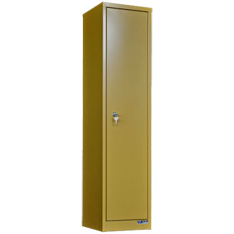 ガンロッカーMG-3PE(3丁入用・パンプキンイエロー) - STEELFACTORY