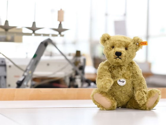 テディベア ベン スーツケース | ドイツ最高級テディベアのシュタイフ