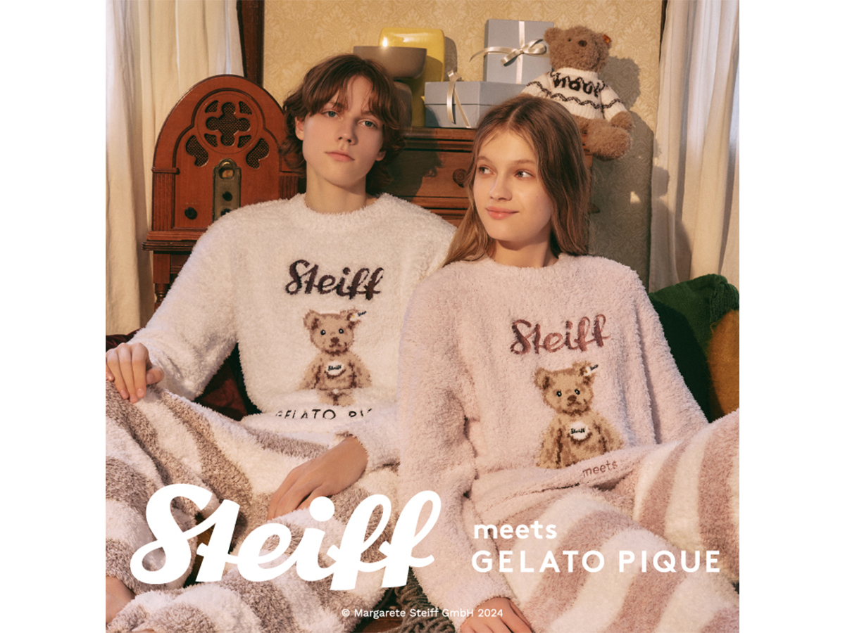 Steiff meets GELATO PIQUE 第二弾 | ドイツ最高級テディベアの
