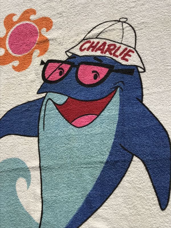 Star-Kist Foods Charlie Tuna Big Size Beach Towel チャーリーツナ