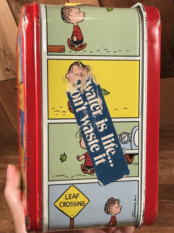 Thermos Peanuts Snoopy Metal Lunch Box スヌーピー ビンテージ