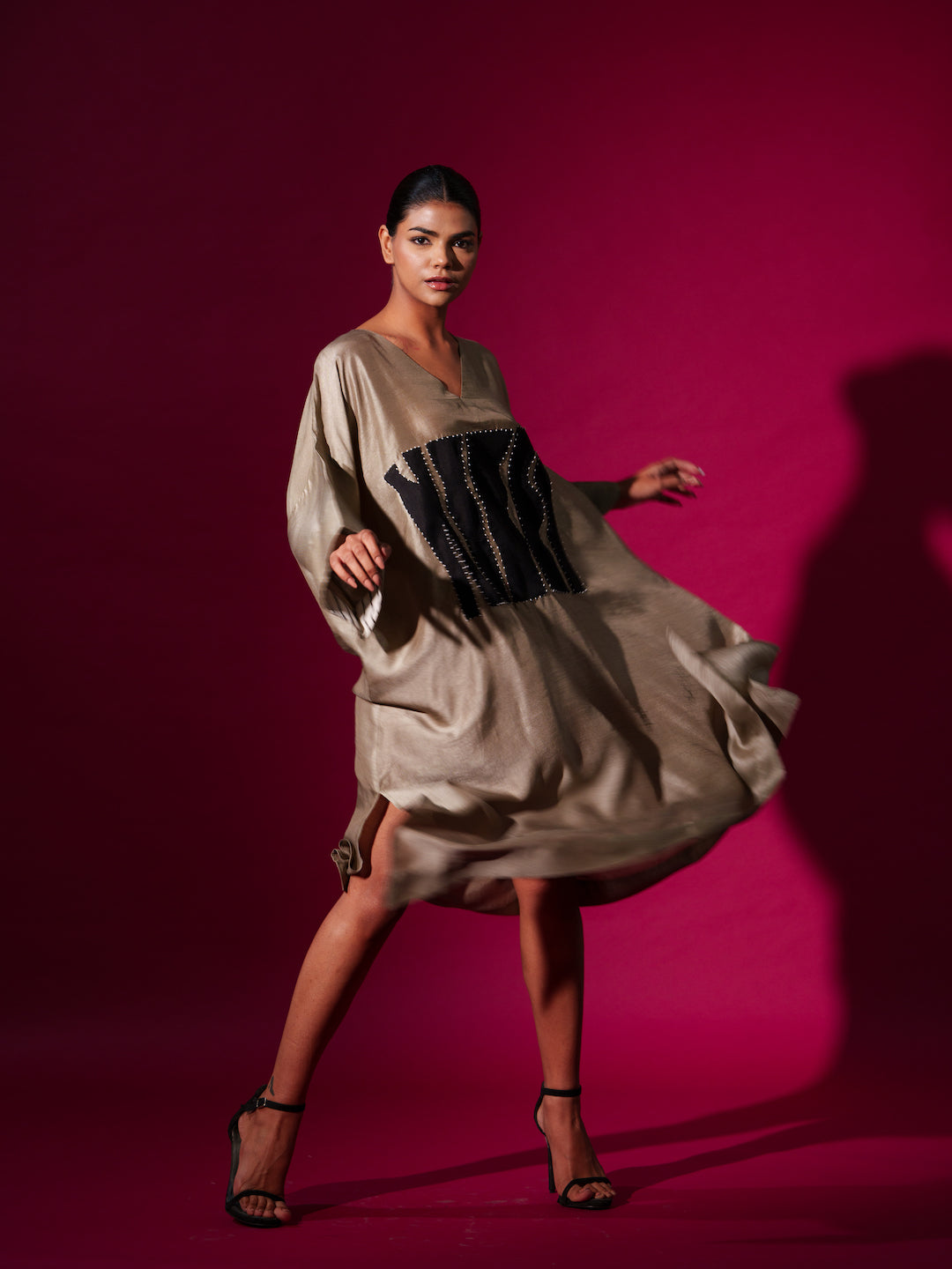 ワンピース heaven by marc jacobs silk mini dress HEAVEN- SILK