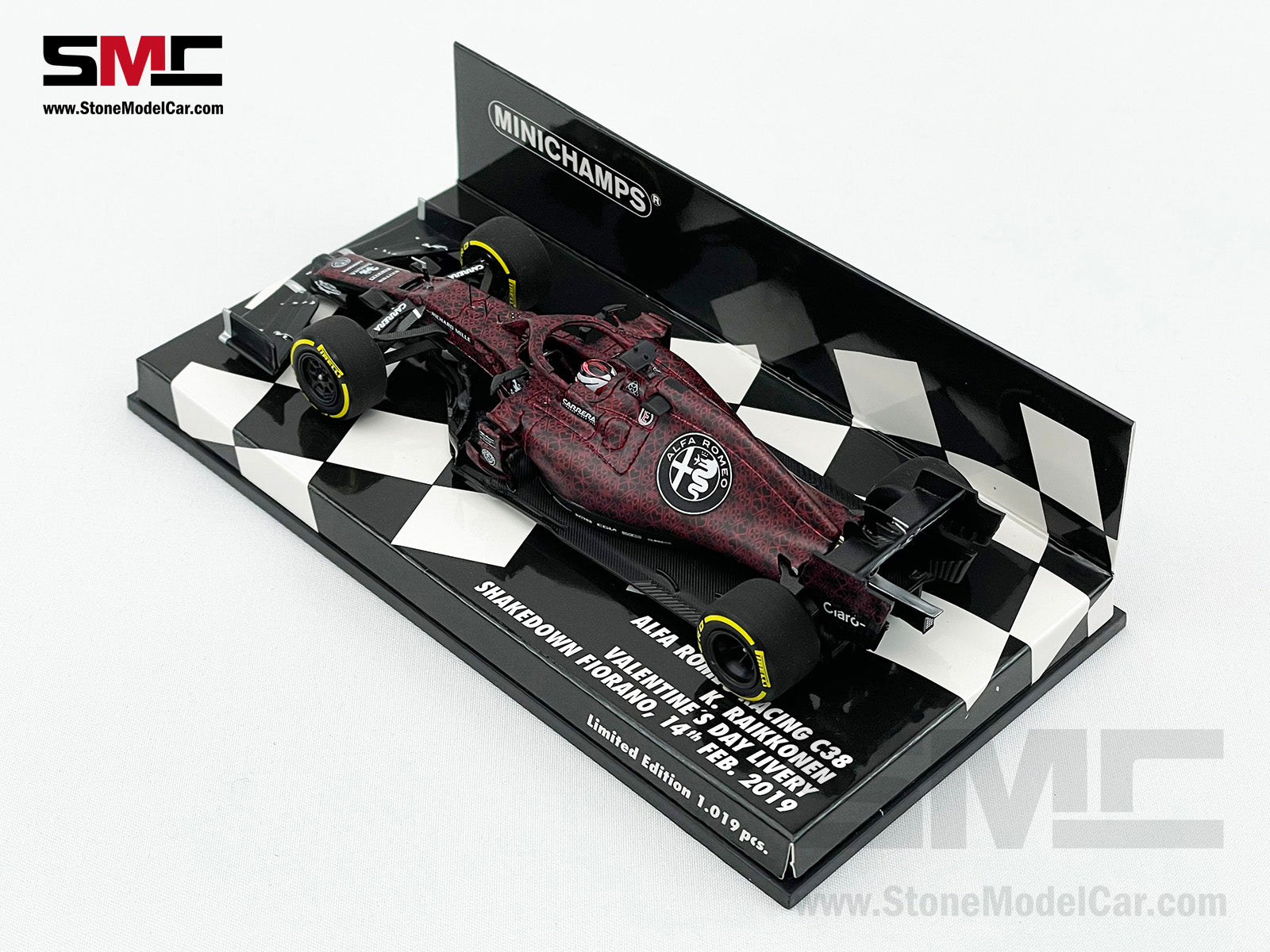 Alfa Romeo F1 C38 #7 Kimi Raikkonen Fiorano Shakedown Valentine's