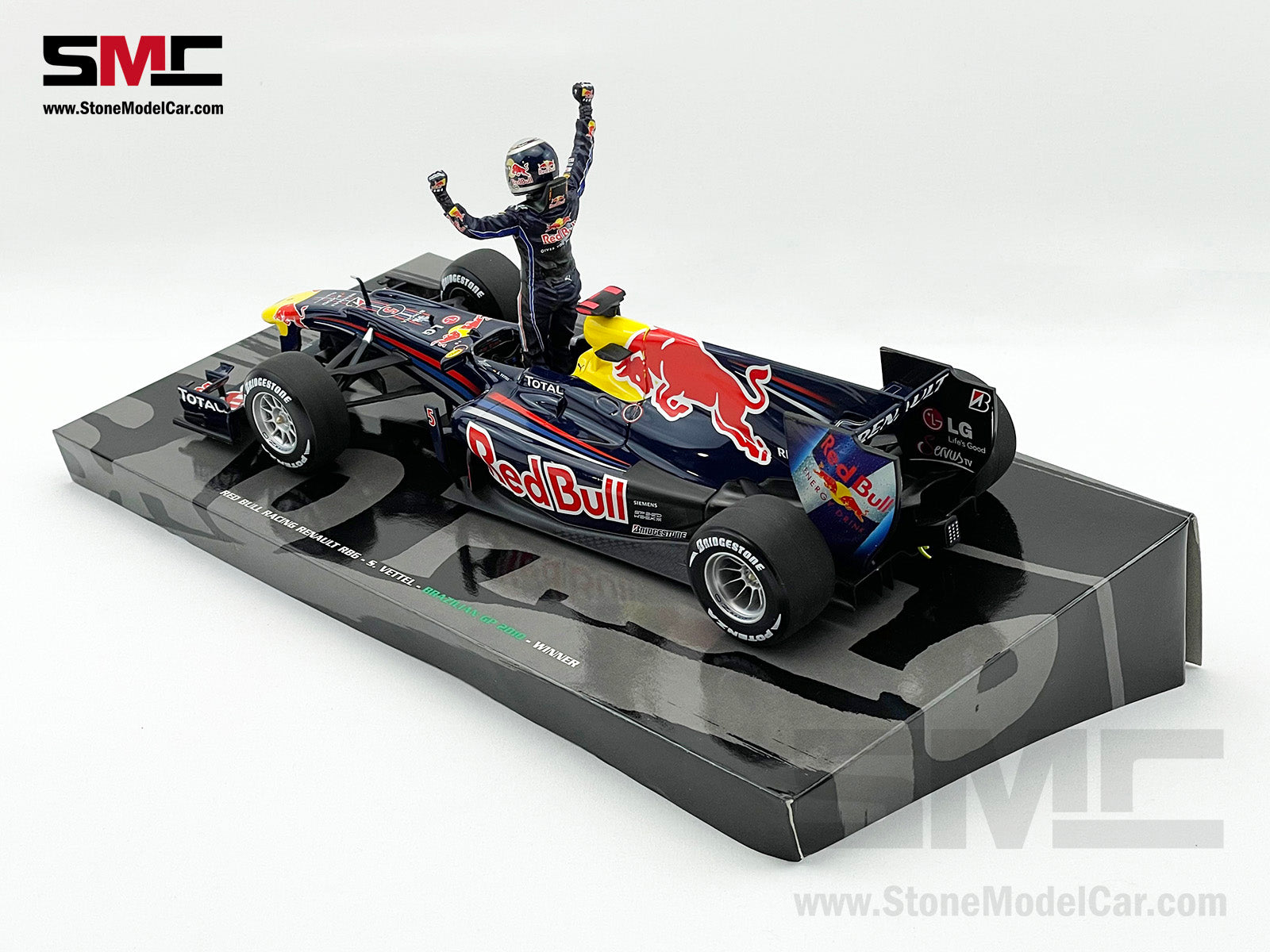 Used] 2010 1st World Champion Red Bull F1 RB6 #5 Sebastian Vettel