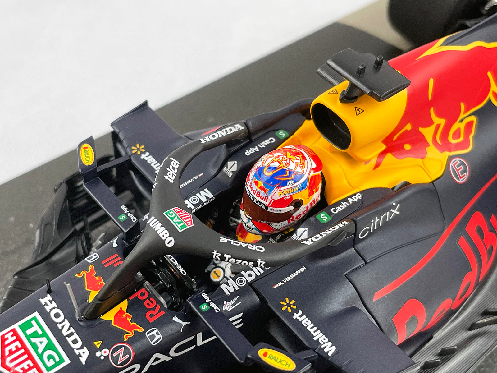2021 F1 World Champion #33 Max Verstappen Red Bull RB16B