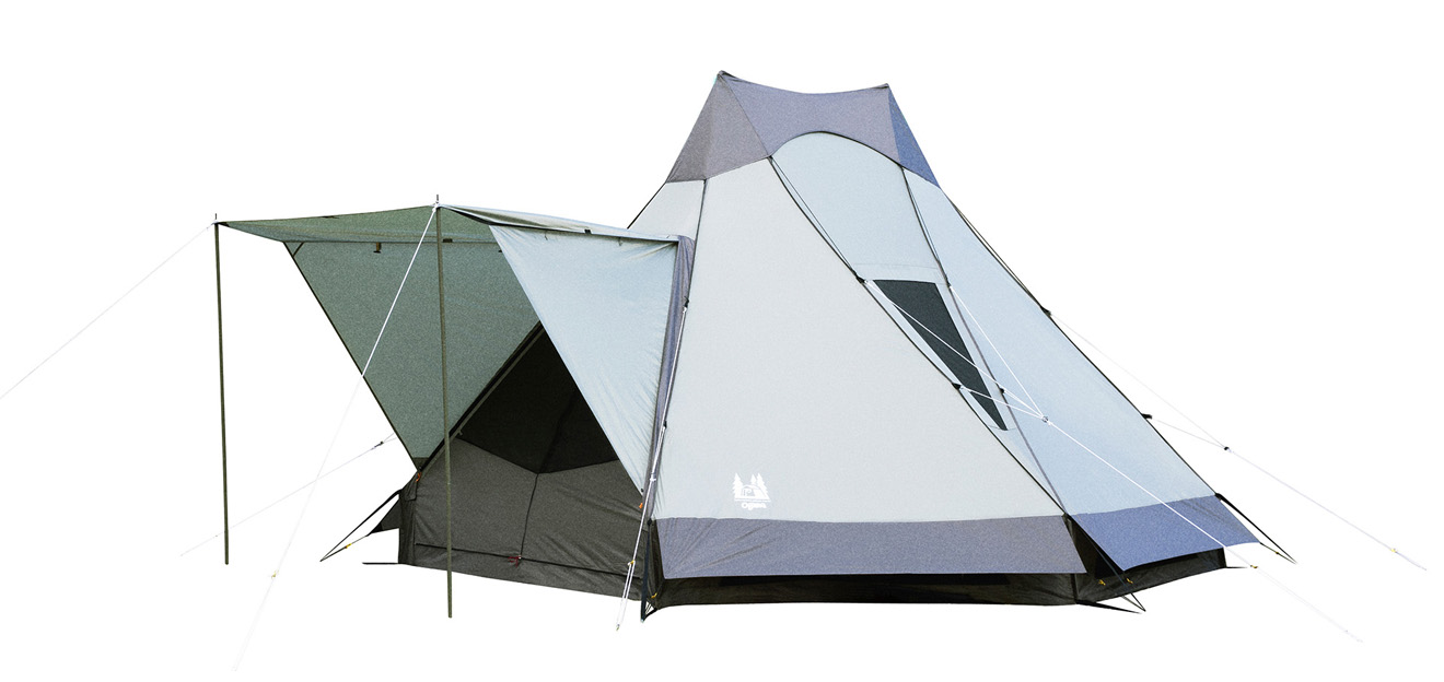 総額約13万！アテリーザ 別売ハーフインナーテント付き オガワ