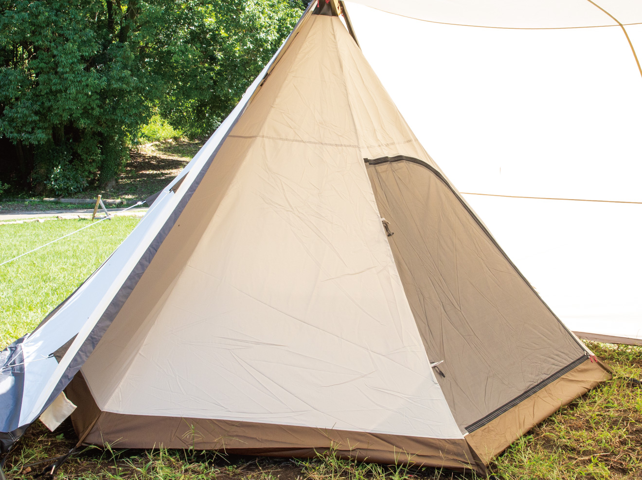 キャンパルジャパン ツインピルツフォーク 3342 タープシェルター 廃盤