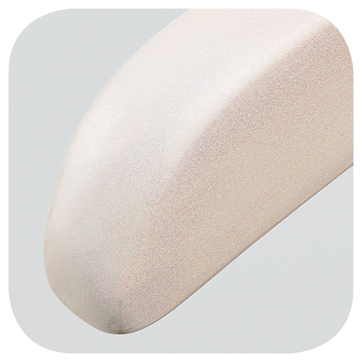 木製ハンガー 白染め 湾曲型幅38cm