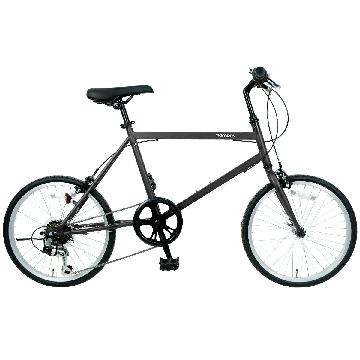 PROVROS 自転車 20インチ ミニべロ 小径車 軽量 シマノ6段変速 ギア
