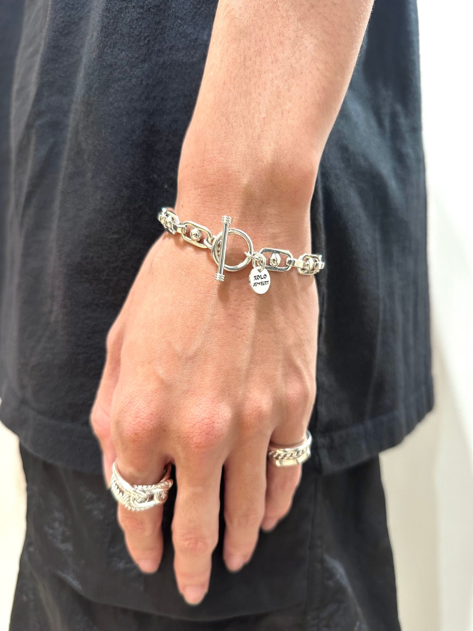 XOLO - ボール リンク ブレスレット / BALL LINK BRACELET -8mm