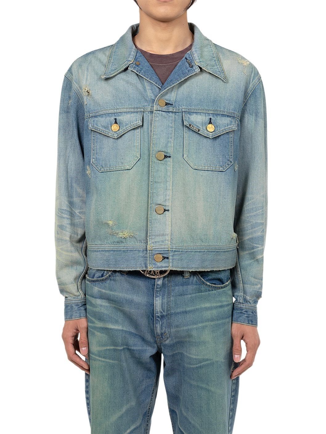 KAMIYA - 【25SS】カラーリング デニムジャケット / COLORING DENIM