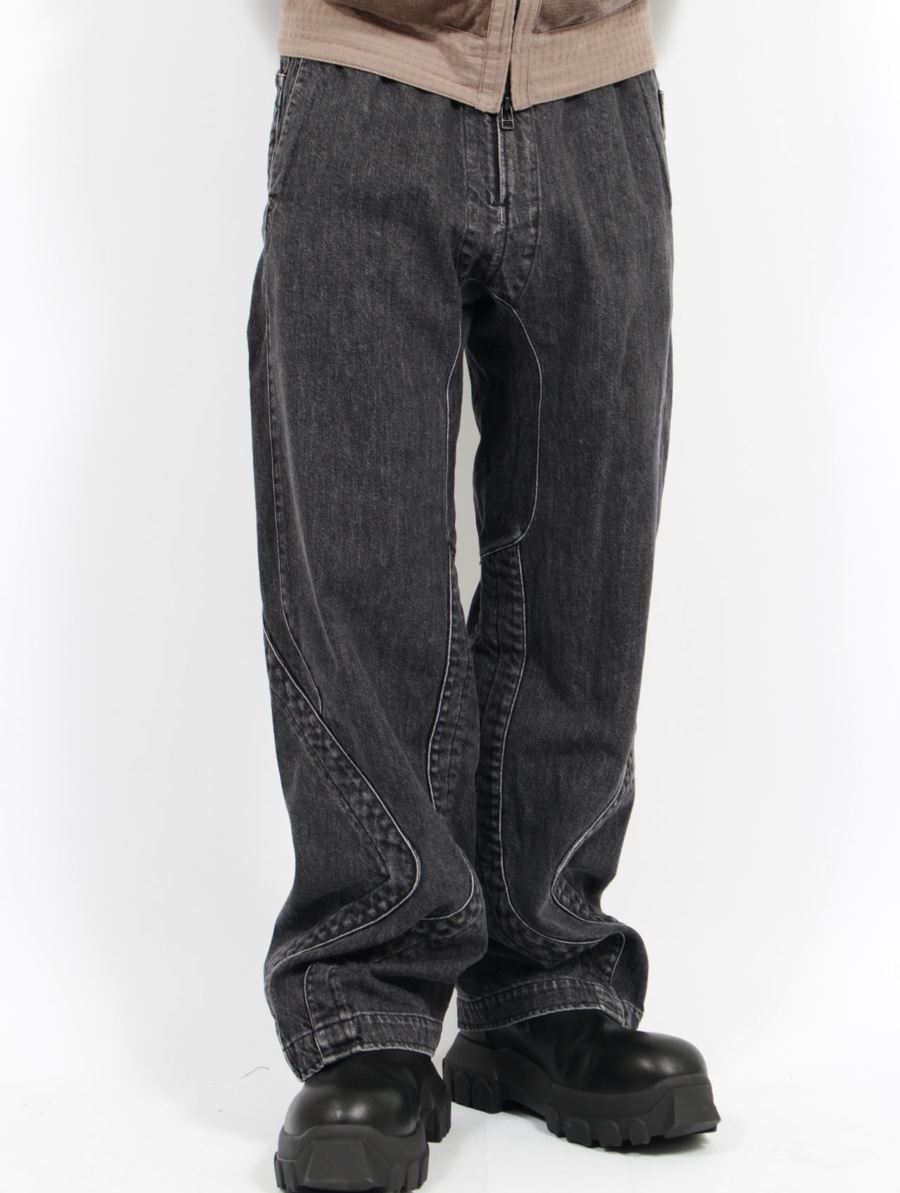 JIAN YE - 【25SS】ウォッシュ デニム パンツ / BANYONGJIU PANTS