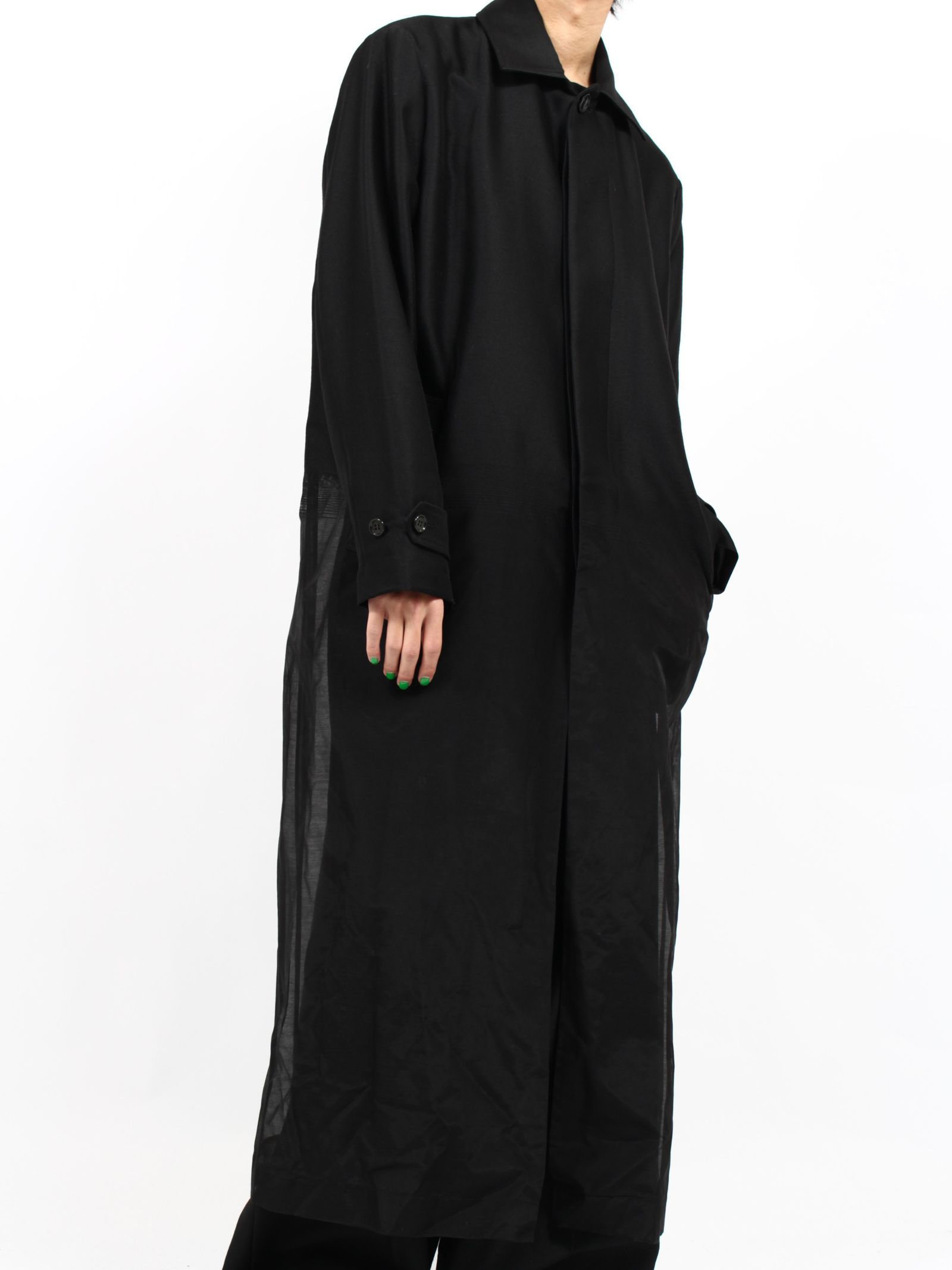 TAAKK - 【25SS】バルマカーン コート / BALMACAAN COAT / ブラック