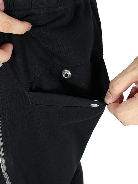 RICK OWENS - 【20SS】サイド ジップ トラックパンツ / TECUATL TRACK