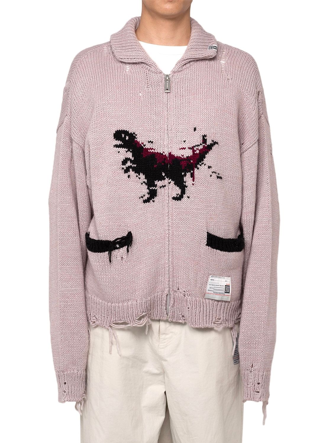 Maison MIHARA YASUHIRO - 【24AW】ダイナソー ニット カーディガン