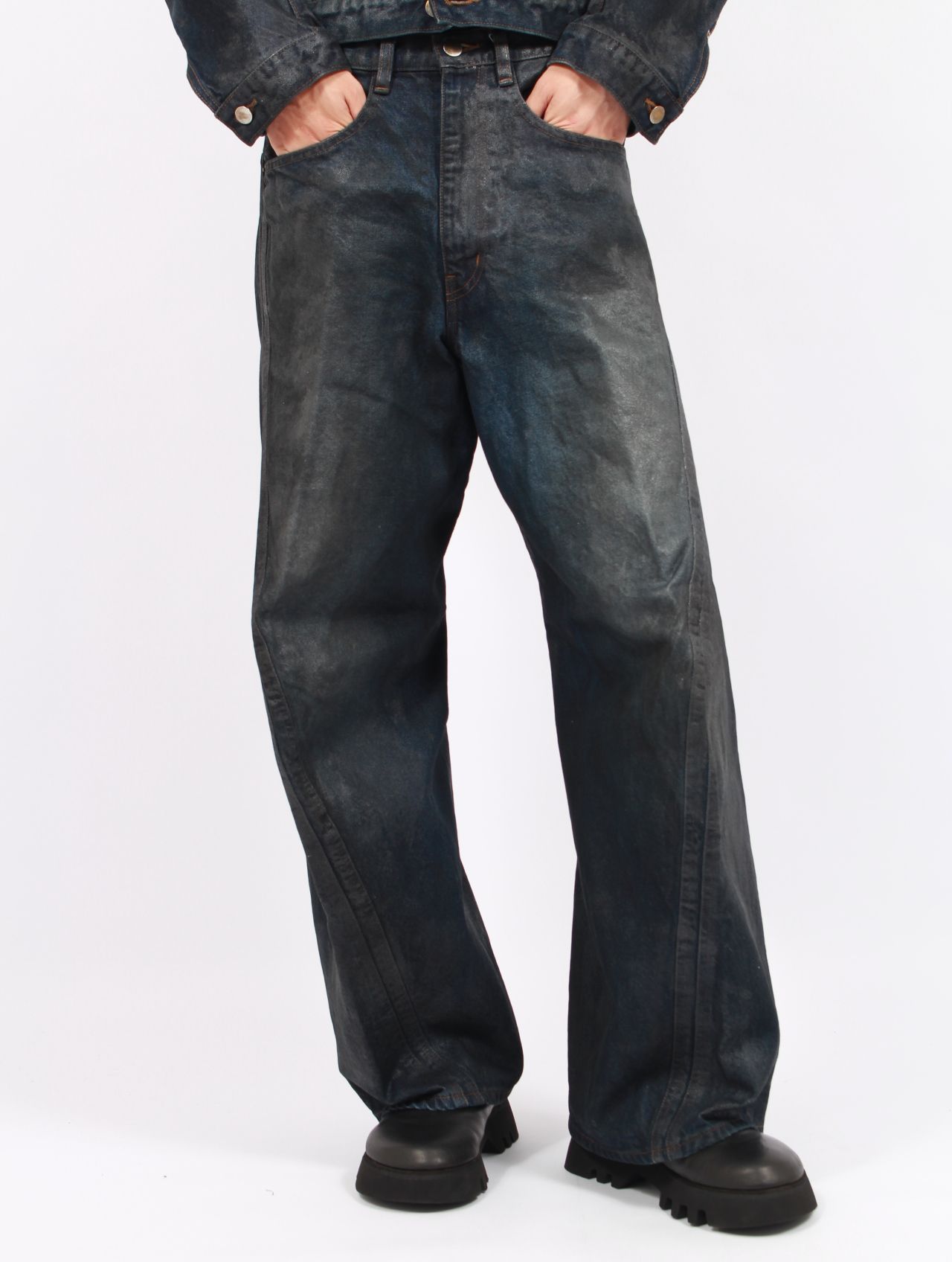 Y*O様 NITRAID ウィード柄 デニム 激レア Lサイズ Y*O様