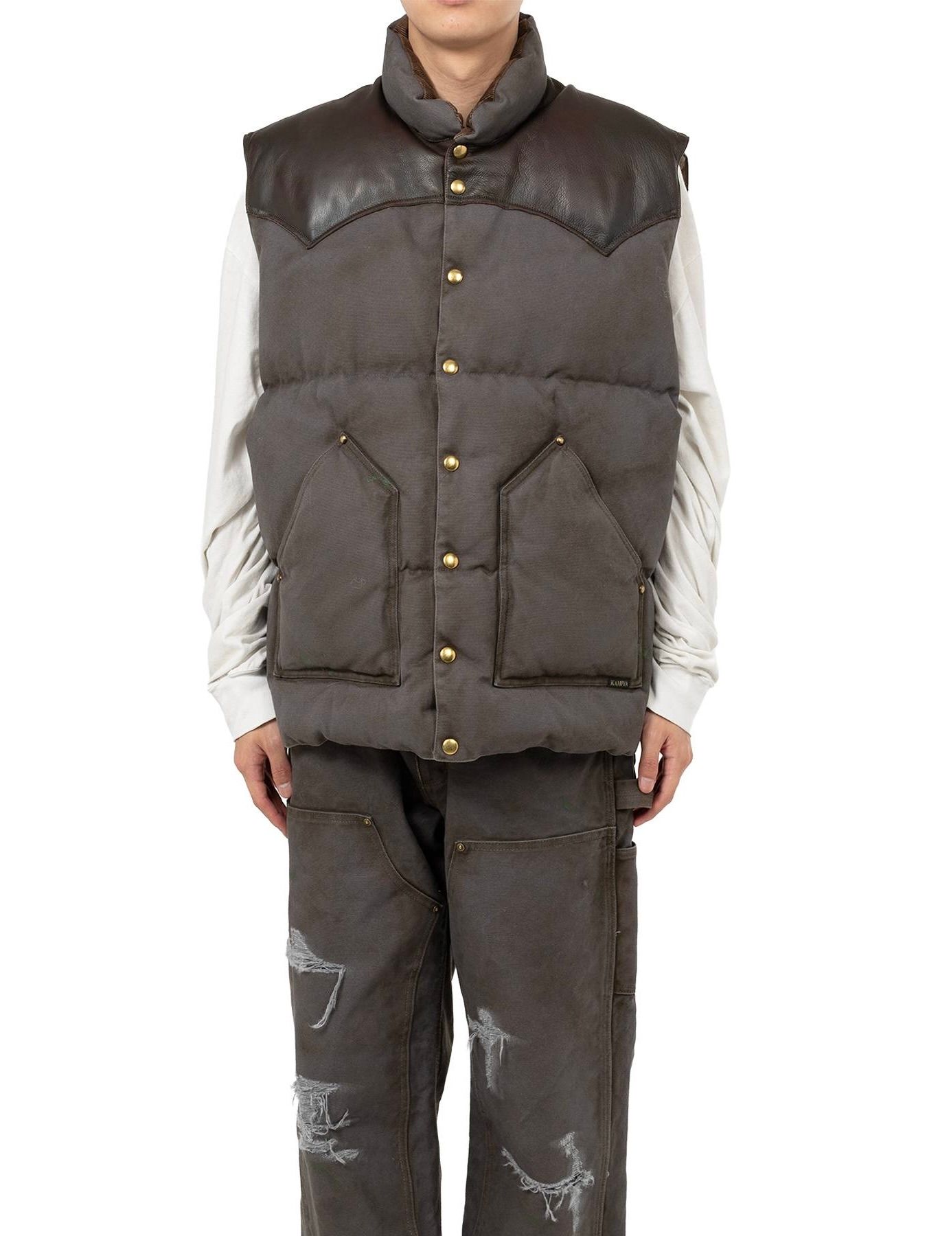 KAMIYA - 【25AW】RMFB ダック ダウン ベスト / RMFB DUCK DOWN VEST