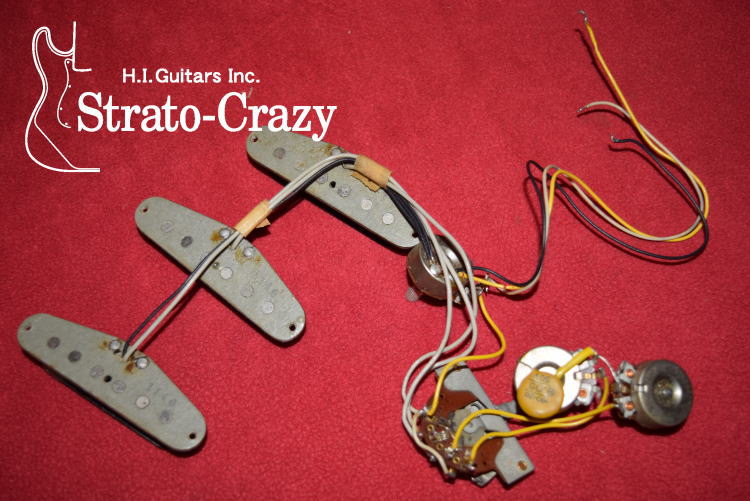 電装パーツ｜ストラトキャスター用のパーツ｜ストラト・クレイジー