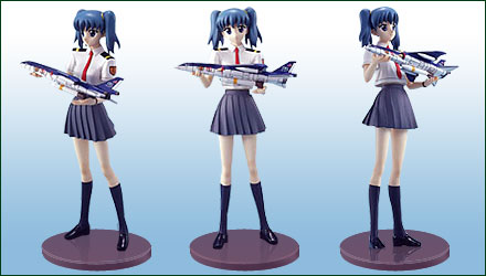 本庄美風 with 1/300TSR.2MS キャラアニ限定 ストラトス・フォー 本庄