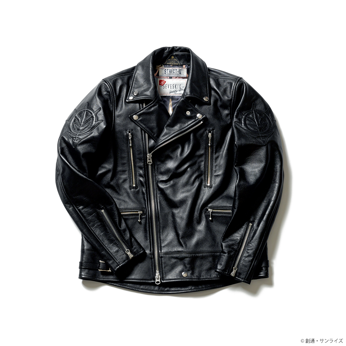 STRICT-G × SEVESKIGコラボ 『機動戦士ガンダム』ライダースジャケット