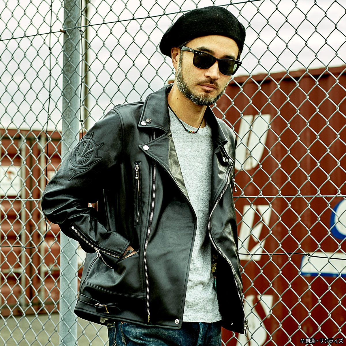 STRICT-G × SEVESKIGコラボ 『機動戦士ガンダム』ライダースジャケット