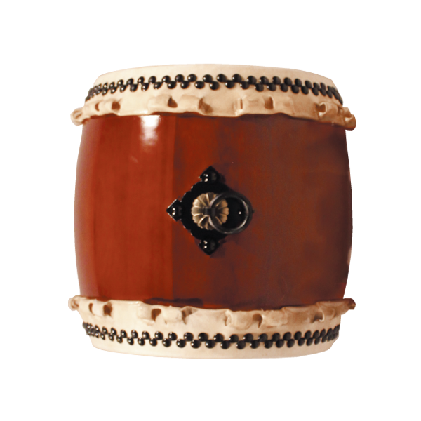 和楽器 和太鼓 鼓胴 秋草蒔絵胴 V R8406 和楽器 和太鼓 鼓