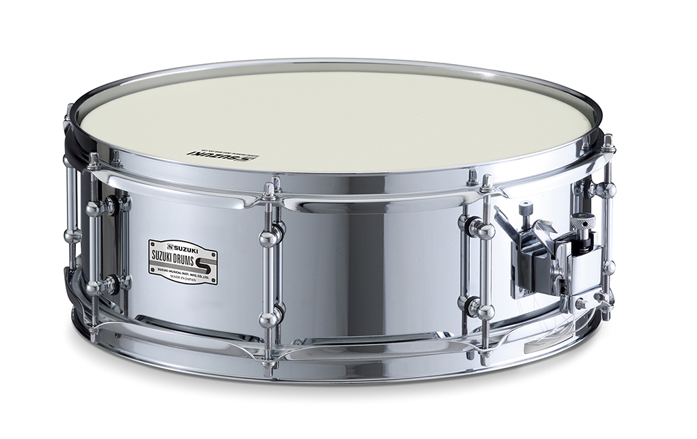 スネアドラム スチール胴 SSD-14MB | 鈴木楽器製作所