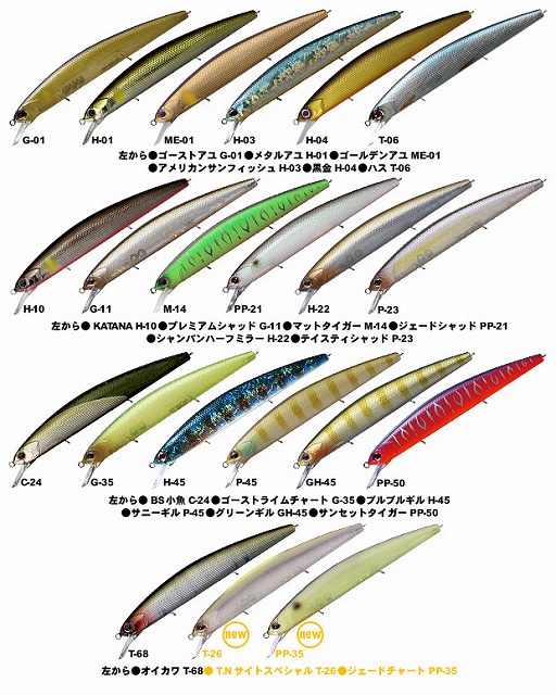 LURE SHOP SUBMARINE / O.S.P ルドラ 130F
