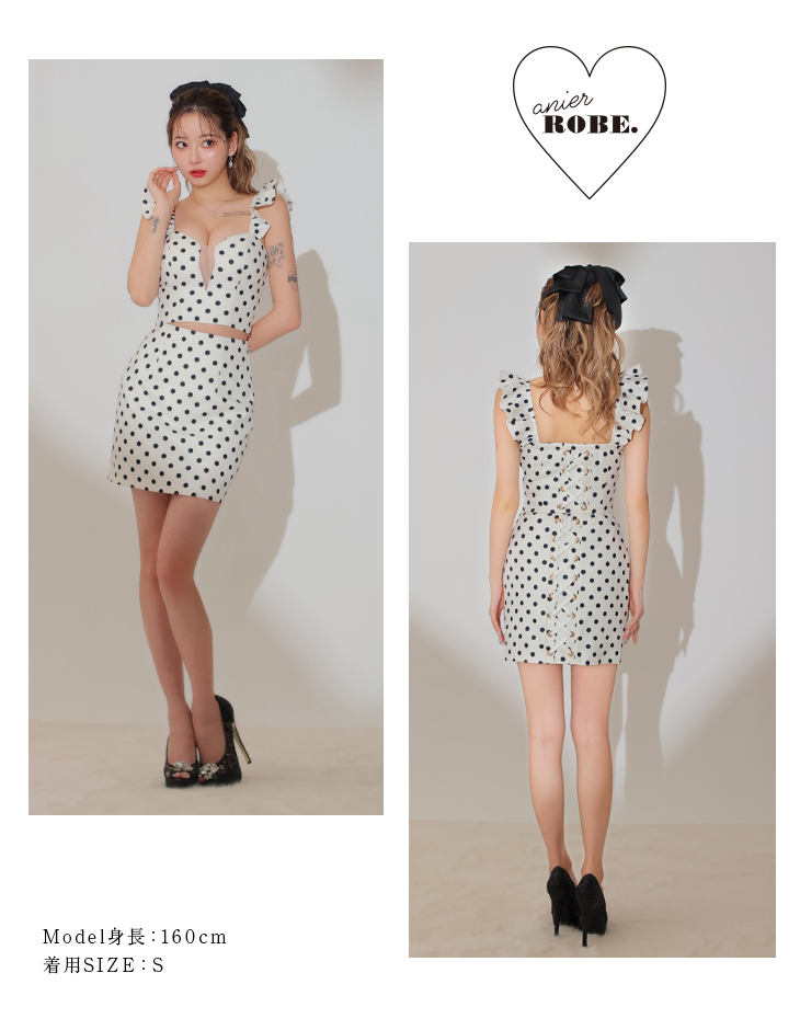 XSサイズあり【ANIER./アニエル】【ROBE de FLEURS/ローブドフルール