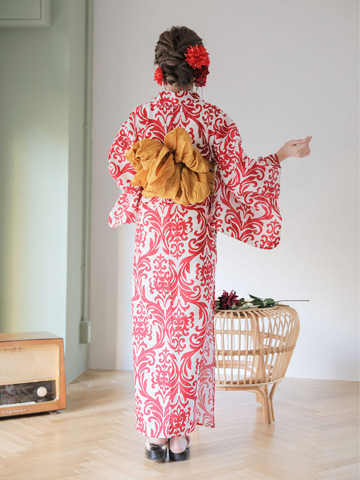 即日発送】【浴衣セール】【浴衣】sugar&Jewelsオリジナルデザイン！紅