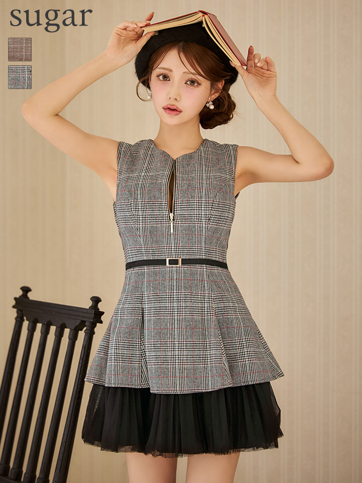 バーバリーブルーレーベル☆ミニワンピース☆ノバチェック☆36